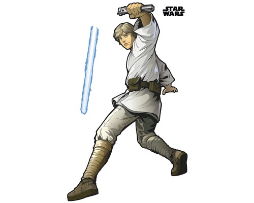Wandtattoo Star Wars XXL Luke Skywalker 127 x 200 cm-0