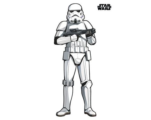 Wandtattoo Star Wars XXL Stormtrooper 127 x 188 cm-0