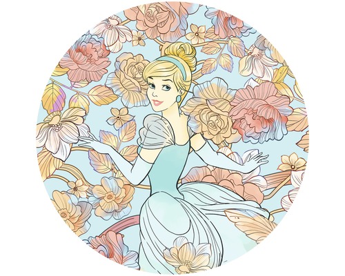 Fototapete selbstklebend DD1-003 Dot Disney Cinderella Pastel Dream Ø 125 cm