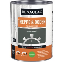 RENAULAC Holzlack für Treppe & Boden seidenmatt anthrazit 2,5 L