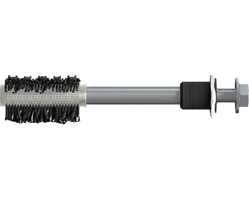 Abstandsmontagesystem Tox Thermo Proof Plus M16x400 mm 8 Stück Bürstenwalze für die Reinigung von Pflastersteinen