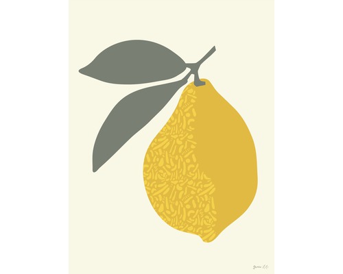 Kunstdruck Lemon 18x24 cm