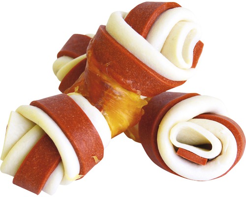 Drei Hundeknochen aus Haut und Fleisch