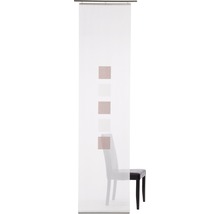 Schiebegardine Elias rosa 60x245 cm