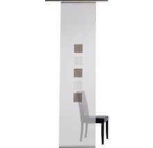 Schiebegardine Elias braun 60x245 cm