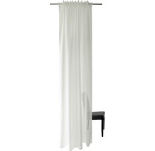 Vorhang mit Gardinenband Paco weiß 140x245 cm-thumb-1