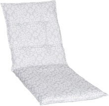 Gepolsterte Liegenauflage mit Muster
