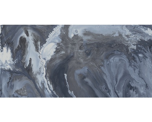 Feinsteinzeug Wand- und Bodenfliese Satellite Blu Pulido 60x120 cm