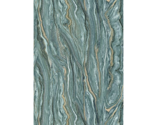 10149-36 ELLE Decoration HORNBACH | grün Marmor Vliestapete