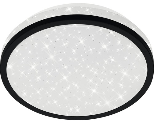 LED Deckenleuchte 10W 900 lm 4000 K Ø 21,7 cm Nigra schwarz