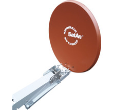Kathrein Offset Parabolantenne CAS 80 ro Ø cm 75 cm rotbraun Alu-Reflektor pulverbeschichtet