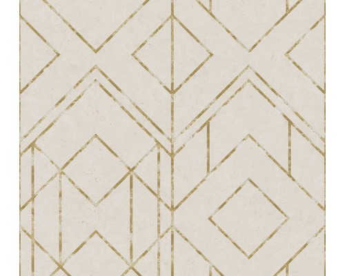 Vliestapete 37869-3 Metropolitan Stories 2 Grafik beige Tapete mit geometrischem Muster