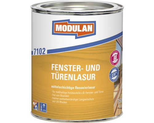 Dose Fenster und Türenlasur von Modulan