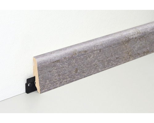 Sockelleiste mit Montageclips