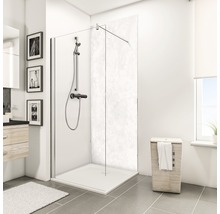 Duschrückwand SCHULTE DecoDesign ExpressPlus Marmoroptik hell 255 x 150 cm EP1901525 603