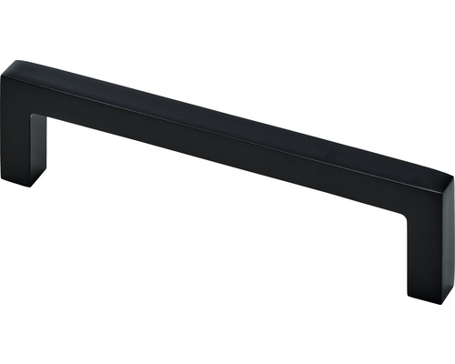 Möbelgriff Alu schwarz Lochabstand 96 mm LxBxH 28/105/8 mm Schrankgriff aus Metall