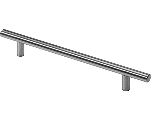 Stangengriff Edelstahl seidenmatt Lochabstand 160 mm LxB 38/220 mm Möbelgriff aus Metall