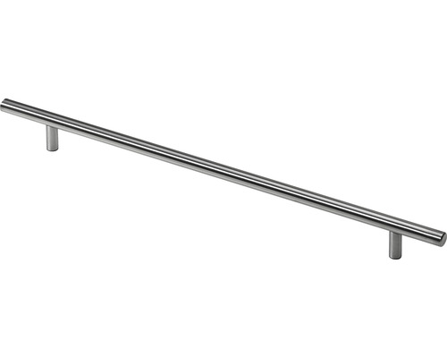 Stangengriff Edelstahl seidenmatt Lochabstand 320 mm LxB 38/400 mm Griffstange aus Metall