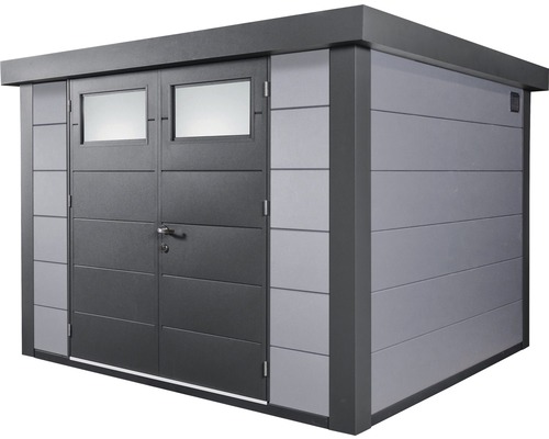 Gartenschuppen mit Doppeltür und Fenster