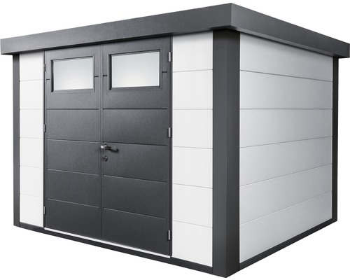 Gartengerätehaus mit Doppeltür und Fenster