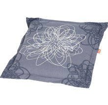 Quadratisches Kissen mit Blumenmuster