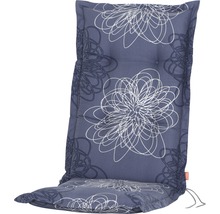 Gartenstuhlauflage mit Blumenmuster
