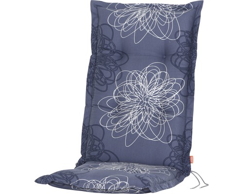 Gartenstuhlauflage mit Blumenmuster