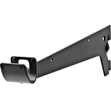 Träger für Kleiderstange 1-reihig 330 mm schwarz