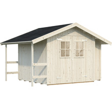 Gartenhaus aus Holz mit Dach