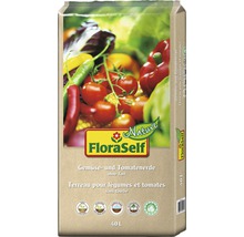 Tomaten- und Gemüseerde FloraSelf Nature torffrei (54 Sack x 40 Liter=2,16 m³) 1 Palette-thumb-6