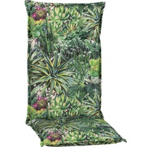 Gartenstuhlauflage mit Sukkulentenmuster