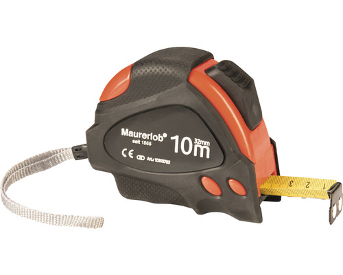 Rollbandmaß mit einer Länge von 10 Metern