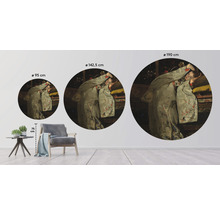 Fototapete Vlies HRBC000029 Breitner Mädchen im Kimono Ø 95 cm