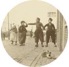 Fototapete Vlies HRBC000072 Niederländische Tracht 4 Ø 95 cm
