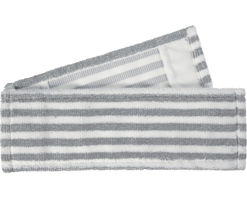 Wischbezug Meiko Microborstenmopp ultra strong 40x17 cm weiß/grau