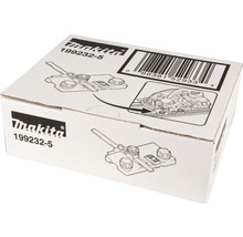 Makita Logo, Verpackung eines Grasschneider-Zubehörs