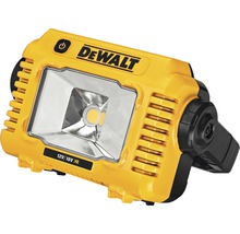 DeWalt Logo. LED Akku-Arbeitsleuchte mit 12 Volt beziehungsweise 18 Volt XR.