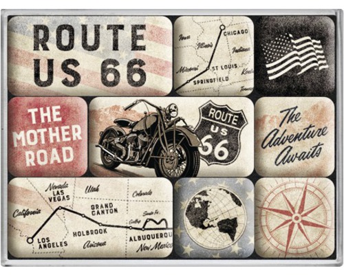 Magnet-Set Route 66