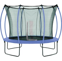 Trampolin mit Sicherheitsnetz für den Garten.