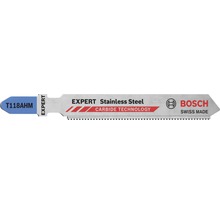 Bosch Expert Stichsägeblatt T118AHM für Edelstahl