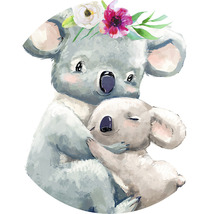 Fototapete Vlies HRBC100089 Koala Ø 142,5 cm