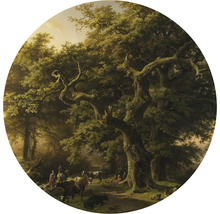 Fototapete Vlies HRBC100100 Rijksstudio Baum Ø 142,5 cm