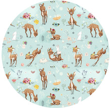 Fototapete Vlies HRBC000095 Rehe Ø 95 cm