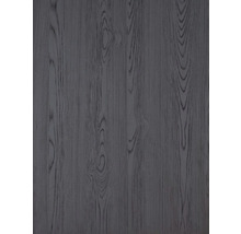 Badmöbel-Set Sanox Straight BxHxT 60 x 170 x 40 cm Frontfarbe black oak mit Waschtisch Mineralguss weiß und Mineralguss-Waschtisch Spiegel Waschtischunterschrank-thumb-1