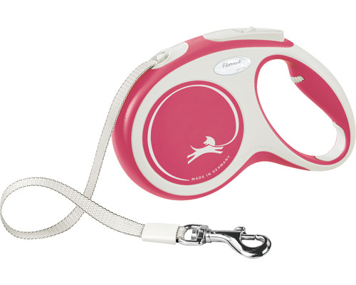 Hundeleine flexi Comfort Gurt Gr. M bis 25 kg 5 m rot Flexi Rollleine für Hunde