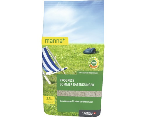 Sommer-Rasendünger Manna Progress 2,5 kg 100 m²