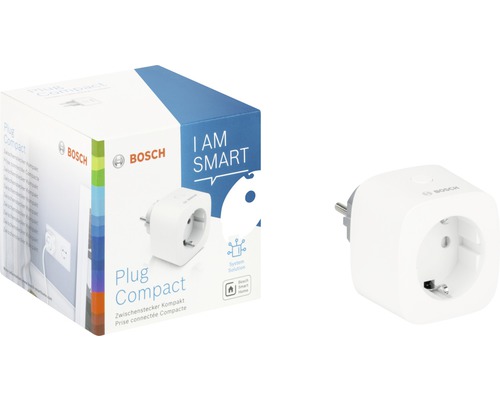 Bosch Smart Home Zwischenstecker Kompakt mit App Funktion Funksignal Verstärkung