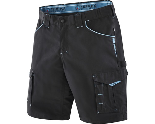 TX Workwear Arbeitsshorts Gr. 48 schwarz/azur