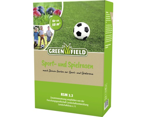 Rasensamen Greenfield Sport- & Spielrasen 1 kg 50 m²