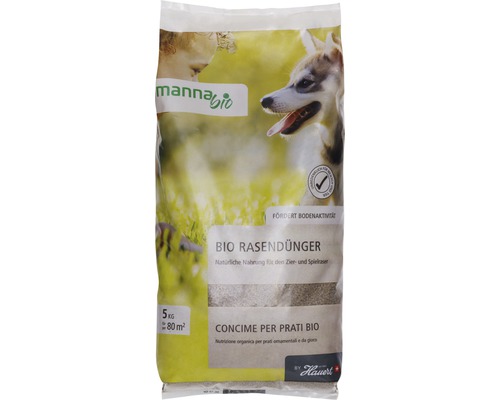 Rasendünger Manna Bio 5 kg 80 m²